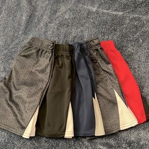 ⚽️🏈 Bundle of 5 Pairs of Garanimals Toddler Boy Active/Sports Shorts ~ Size 4T